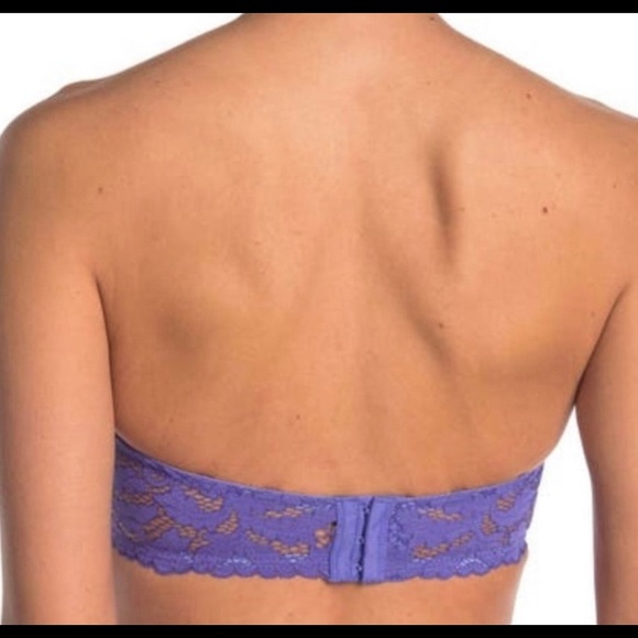 NWT FP Love Letters Bra Deep Periwinkle 34C - Picture 5 of 5